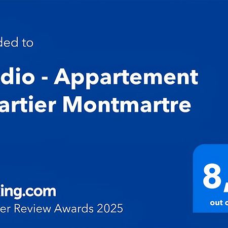 Studio - Appartement Quartier Montmartre Free Netflix París Exterior foto