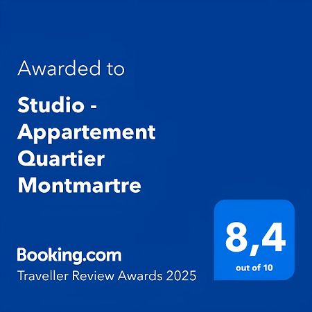 Studio - Appartement Quartier Montmartre Free Netflix París Exterior foto
